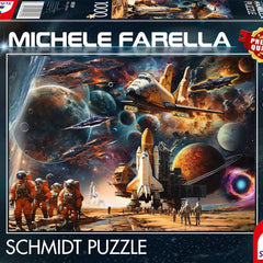 Schmidt Michele Farella: The Fascination of Space Travel Jigsaw Puzzle (1000 Pieces)