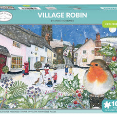 Otter House Village Robin Jigsaw Puzzle (1000 Pieces)