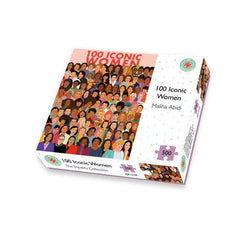 100 Iconic Women Jigsaw Puzzle (500 Pieces)