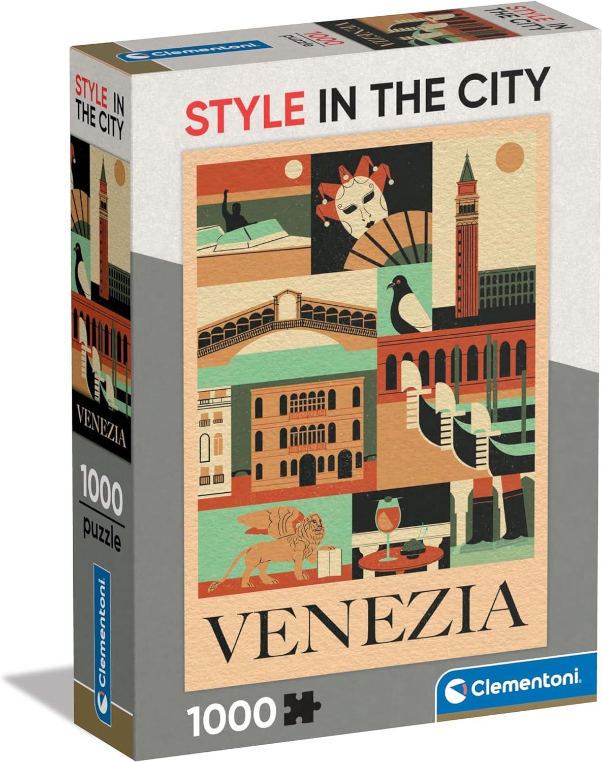 Clementoni Style In The City Venice Jigsaw Puzzle (1000 Pieces)