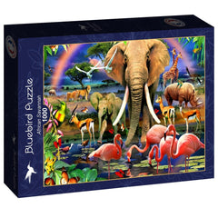 Bluebird African Savannah Jigsaw Puzzle (1000 Pieces)