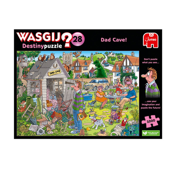 Wasgij Destiny 28 Dad Cave! Jigsaw Puzzle (1000 Pieces)