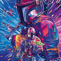 Ravensburger Star Wars Hyperspace The Mandalorian Jigsaw Puzzle (500 Pieces)