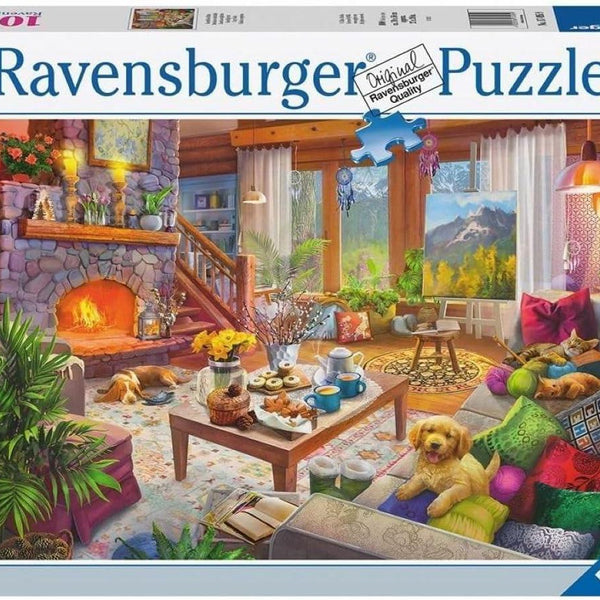 Ravensburger Cosy Cabin Jigsaw Puzzle (1000 Pieces)