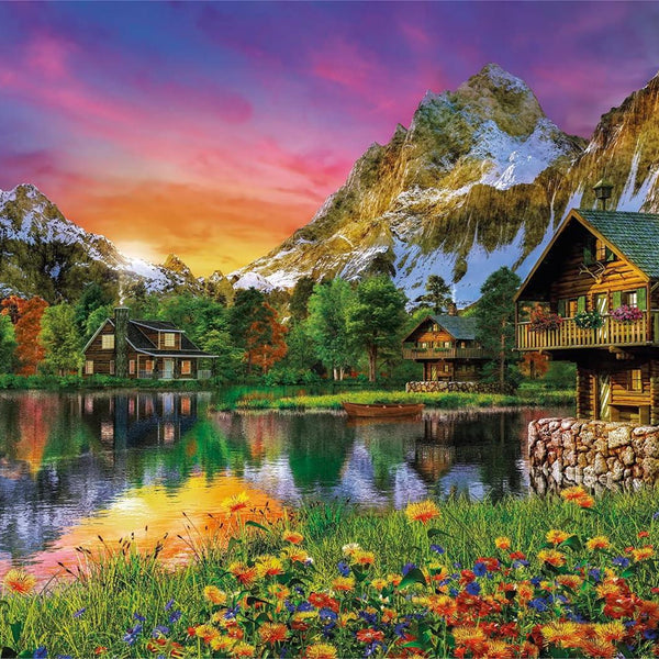 Clementoni Alpine Lake Jigsaw Puzzle (6000 Pieces)