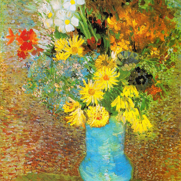 Enjoy Van Gogh: Vase with Daisies and Anemones Jigsaw Puzzle (1000 Pieces)