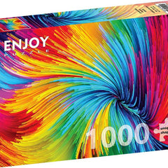 Enjoy Colorful Paint Swirl Jigsaw Puzzle (1000 Pieces)