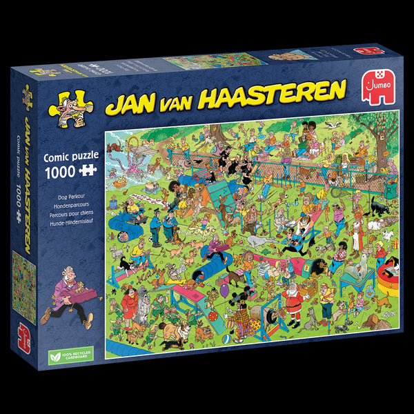 Van Haasteren Dog Parkour Jigsaw Puzzle (1000 Pieces)