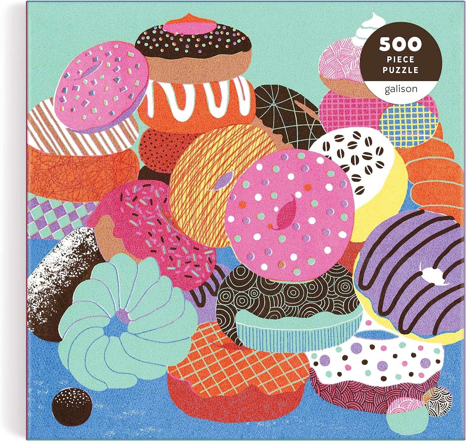 Galison Donut Club Jigsaw Puzzle (500 Pieces)