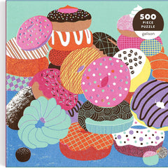 Galison Donut Club Jigsaw Puzzle (500 Pieces)