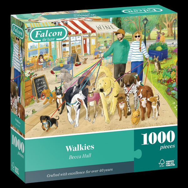 Falcon Deluxe Walkies Jigsaw Puzzle (1000 Pieces)