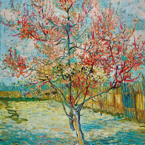 Bluebird Art Vincent Van Gogh - Pink Peach Trees (Souvenir de Mauve), 1888 Jigsaw Puzzle (1000 Pieces)