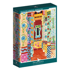 Pieces & Peace Palau de la Musica - Barcelona Jigsaw Puzzle (1000 Pieces)