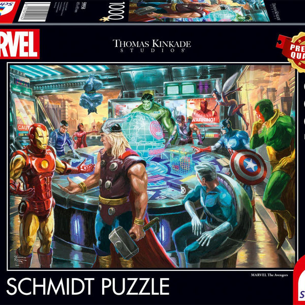 Schmidt Kinkade The Avengers Jigsaw Puzzle (1000 Pieces)