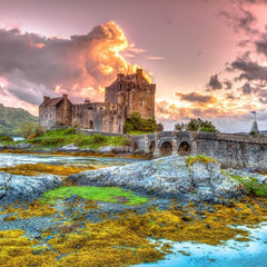 Bluebird Eilean Donan Castle, Scotland Jigsaw Puzzle (1000 Pieces)