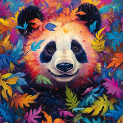 Schmidt Panda Bear in the Rainbow Forest Jigsaw Puzzle (1000 Pieces)