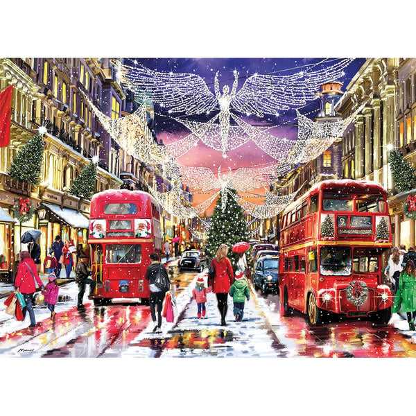 Gibsons Regent Street at Christmas Jigsaw Puzzle (1000 Pieces)