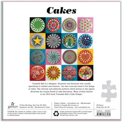 Galison Cakes Jigsaw Puzzle (500 Pieces)