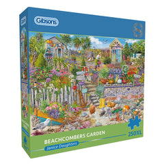 Gibsons Beachcombers Garden Jigsaw Puzzle (250 XL Extra Large Pieces)