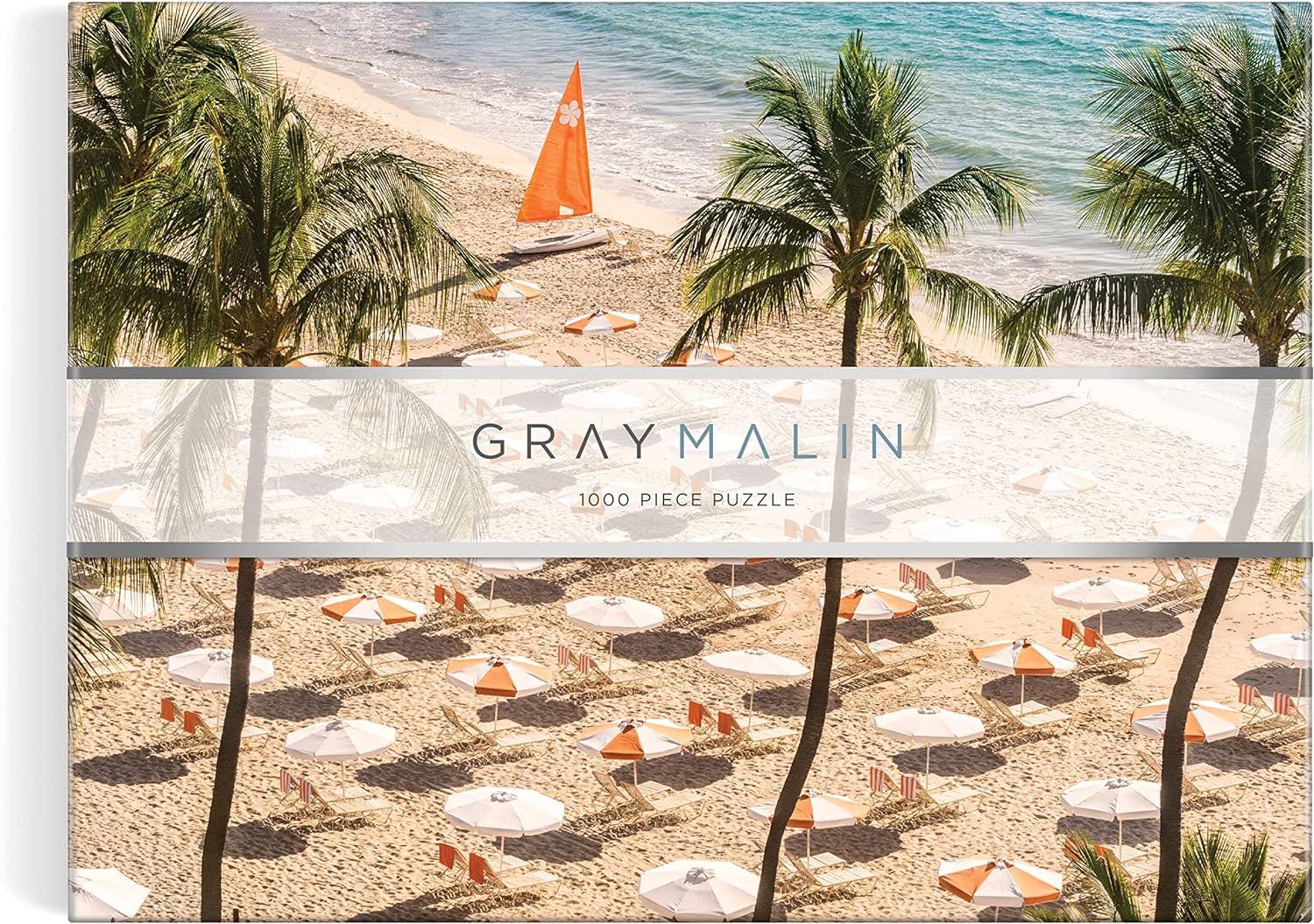 Galison The Beach Club, Gray Malin Jigsaw Puzzle (1000 Pieces)