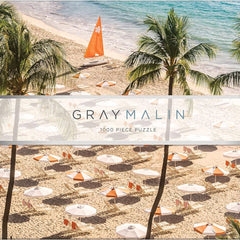 Galison The Beach Club, Gray Malin Jigsaw Puzzle (1000 Pieces)