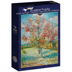 Bluebird Art Vincent Van Gogh - Pink Peach Trees (Souvenir de Mauve), 1888 Jigsaw Puzzle (1000 Pieces)