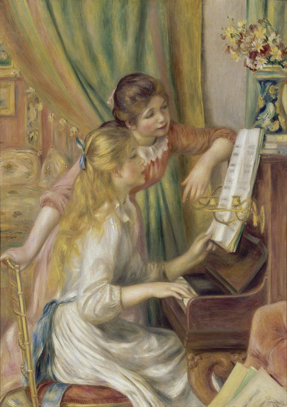 Bluebird Art Renoir - Young Girls At The Piano Jigsaw Puzzle (1000 Pieces)