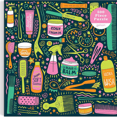 Galison I Love My Hair Tools, Andrea Pippins Jigsaw Puzzle (500 Pieces)