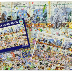 I Love Pets, Mike Jupp Jigsaw Puzzle (1000 Pieces)