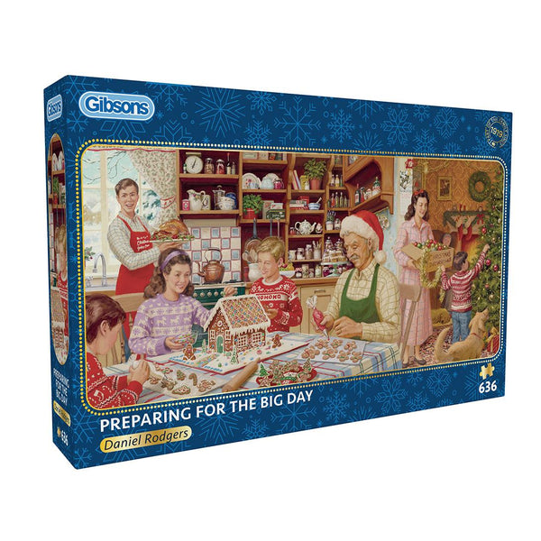 Gibsons Preparing for the Big Day Jigsaw Puzzle (636 Pieces)