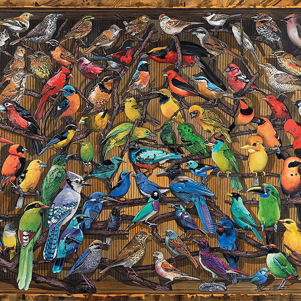 Ravensburger Rainbow Birds Jigsaw Puzzle (1000 Pieces)