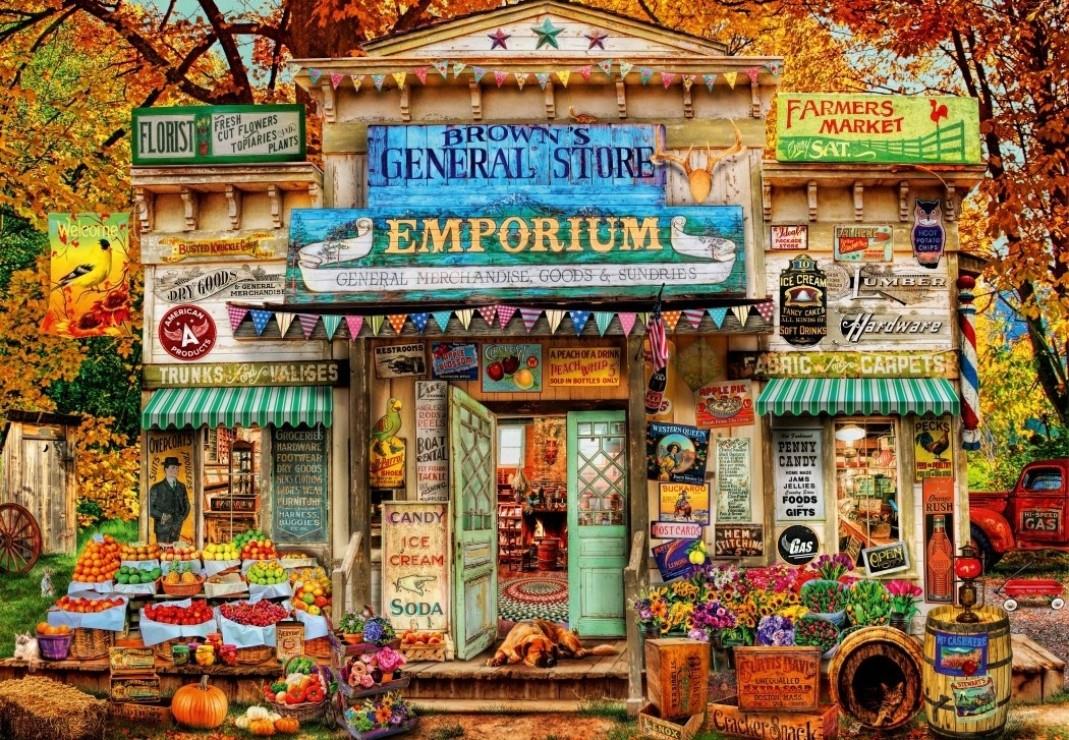 Bluebird The General Store Jigsaw Puzzle (1000 Pieces)