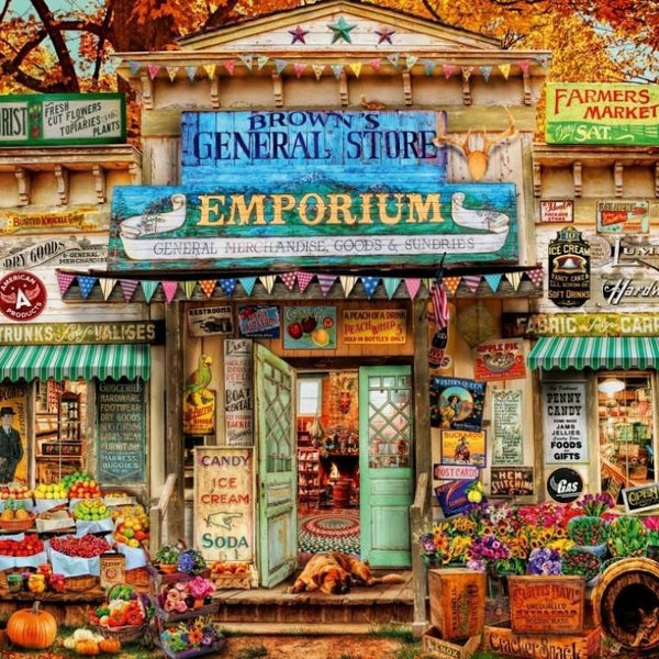 Bluebird The General Store Jigsaw Puzzle (1000 Pieces)