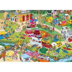 Gibsons Campsite Capers Jigsaw Puzzle (1000 Pieces)