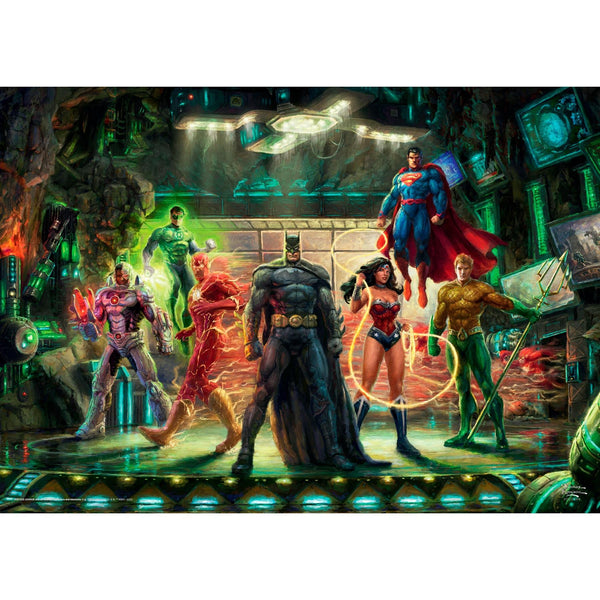 Schmidt Thomas Kinkade: The Justice League Jigsaw Puzzle (1000 Pieces)