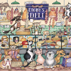 Ravensburger Dapper Dogs No.1. Digby's Deli Jigsaw Puzzle (1000 Pieces)