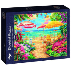 Bluebird A Perfect Day at the Beach Jigsaw Puzzle (1000 Pieces)