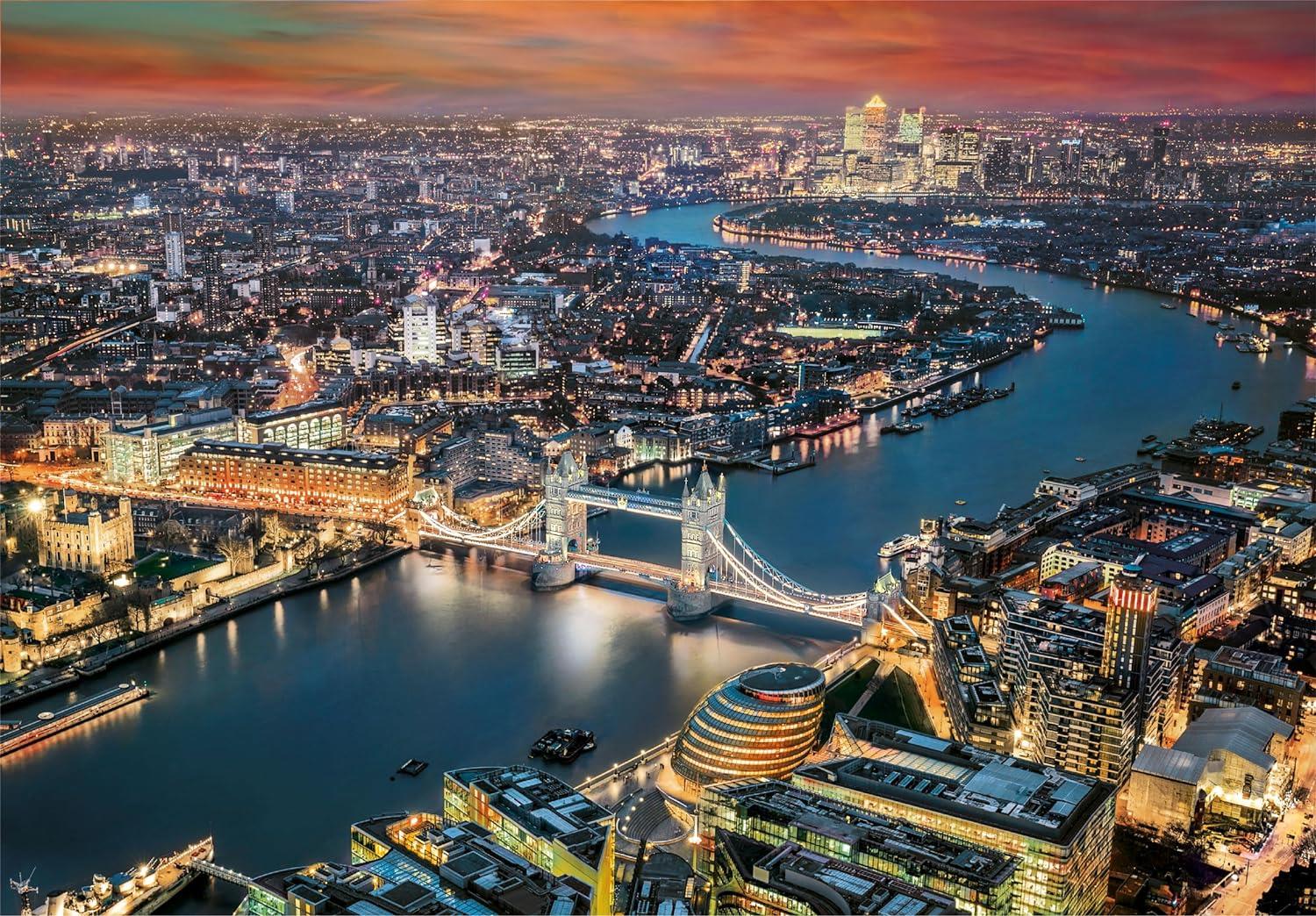 Clementoni London Aerial View Jigsaw Puzzle (2000 Pieces)