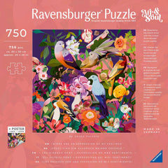 Ravensburger Bird Watching, Art & Soul Jigsaw Puzzle (750 Pieces)