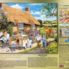 Ravensburger The Country Cottage Jigsaw Puzzle (100 Extra Large XXL Pieces)