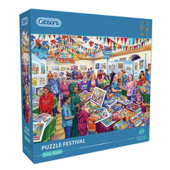 Gibsons Puzzle Festival Jigsaw Puzzle (1000 Pieces)