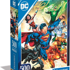 Clementoni Dc Justice League 1 Jigsaw Puzzle (500 Pieces)