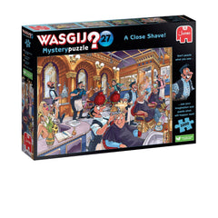 Wasgij Mystery 27 A Close Shave! Jigsaw Puzzle (1000 Pieces)