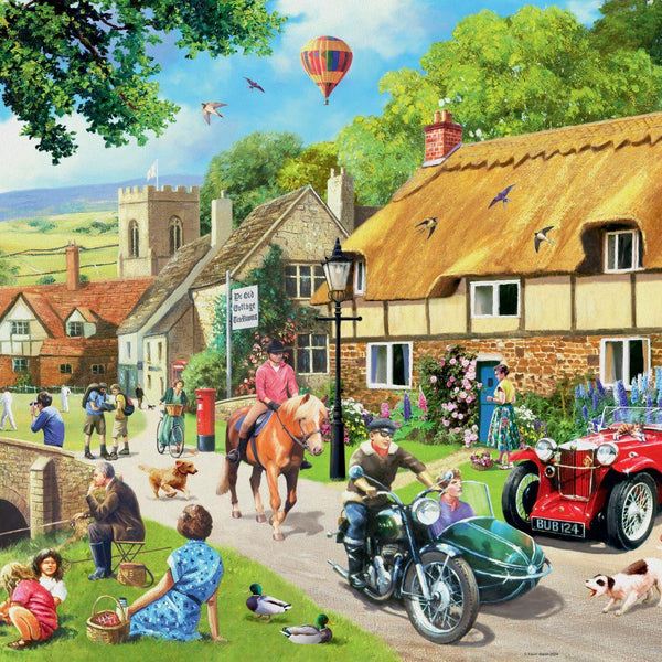 Ravensburger Summer Village Jigsaw Puzzle (500 XL Extra Large Pieces)