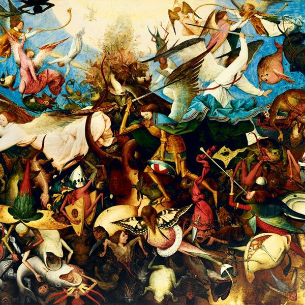 Bluebird Art Bruegel the Elder - The Fall of the Rebel Angels Jigsaw Puzzle (1000 Pieces)