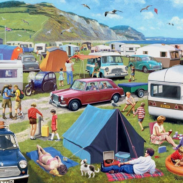 Ravensburger Leisure Days No 5 Camping & Caravanning Jigsaw Puzzle (1000 Pieces)