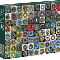 Galison Handmade Wreaths Jigsaw Puzzle (1000 Pieces)