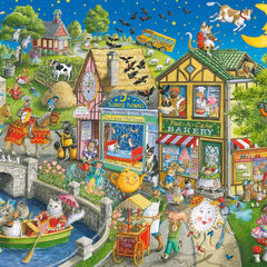 Ravensburger Mother Gooseville Jigsaw Puzzle (1000 Pieces)