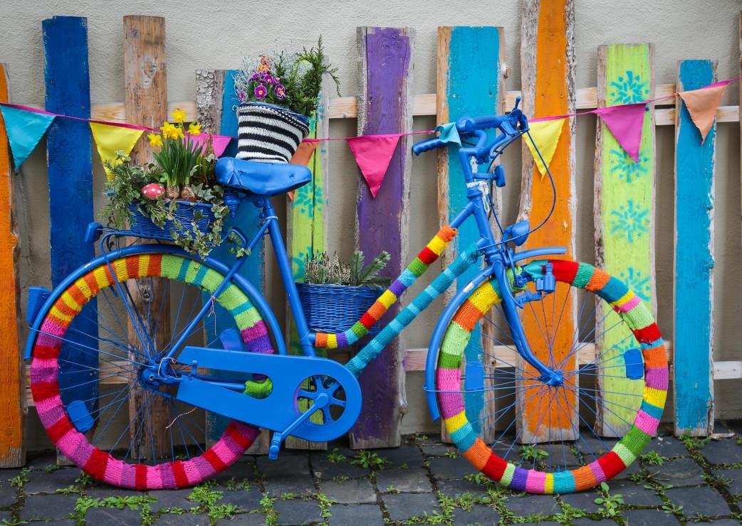 Grafika My Colorful Bike Jigsaw Puzzle (1500 Pieces)