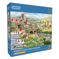 Gibsons Puddle Ducks & Paddling Jigsaw Puzzle (500 Pieces)